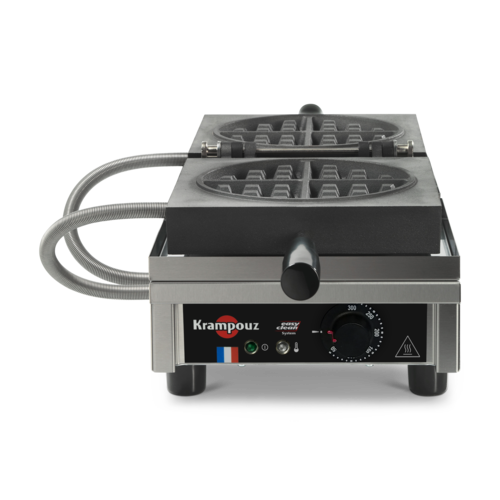 Krampouz 180 Degree Waffle Maker - Round Belgian